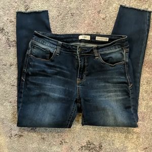 Cropped skinny jeans